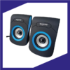 Parlantes Startec AUD02 USB 2.0 Negro Azul